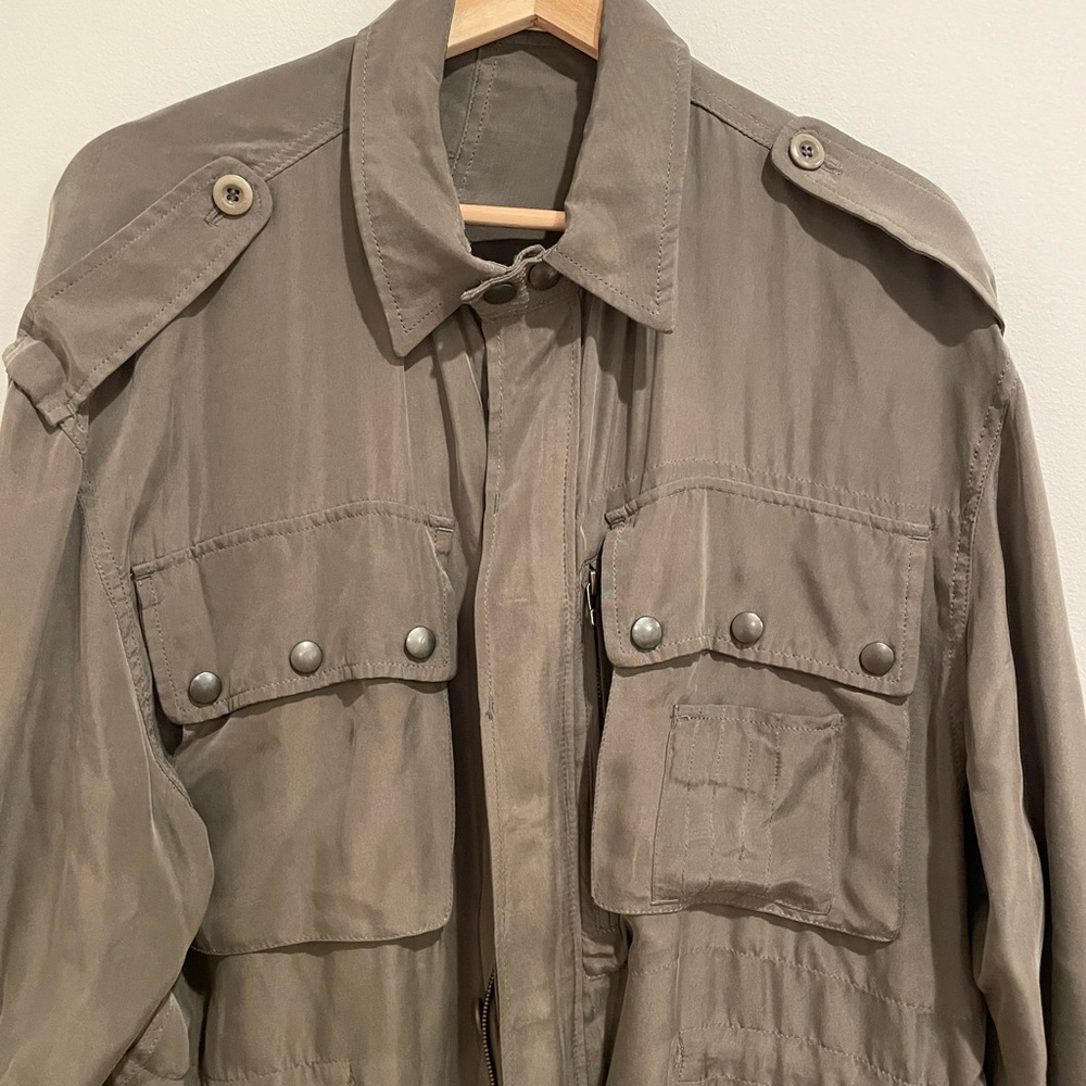 Faith Connexion Olive Military Jacket - Picture 2 of 10